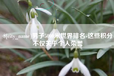 黔东男子5000米世界排名-这些积分不仅关乎个人荣誉