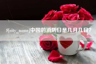 黔东中国的消防日是几月几日？