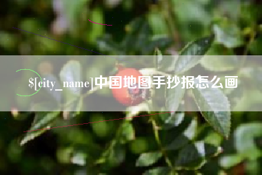 黔东中国地图手抄报怎么画