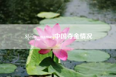 黔东中国夺金情况