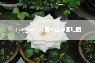 黔东九宫对应中国地图