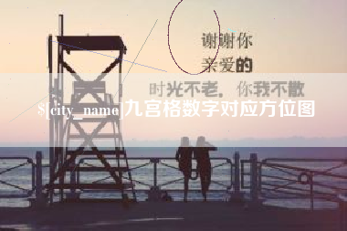 黔东九宫格数字对应方位图