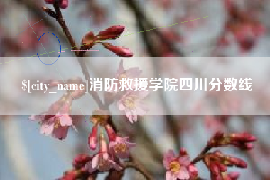 黔东消防救援学院四川分数线