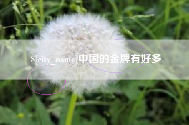 黔东中国的金牌有好多