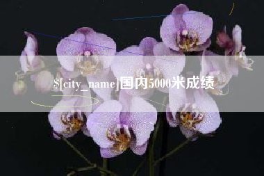 黔东国内5000米成绩