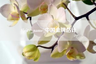 黔东中国金牌估计
