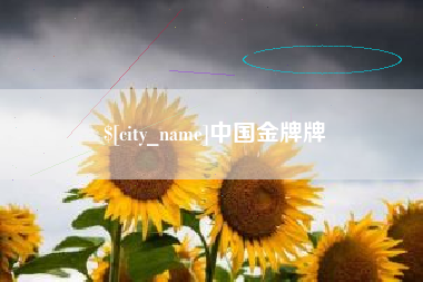 黔东中国金牌牌