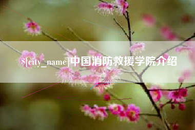 黔东中国消防救援学院介绍