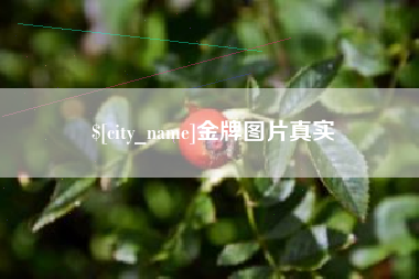 黔东金牌图片真实
