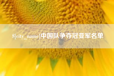 黔东中国队争夺冠亚军名单