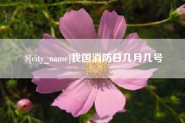 黔东我国消防日几月几号