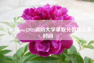 黔东2024消防大学录取分数线公布时间