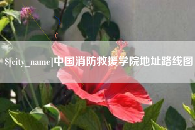 黔东中国消防救援学院地址路线图