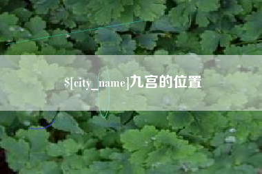 黔东九宫的位置