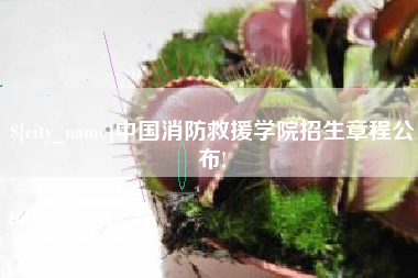 黔东中国消防救援学院招生章程公布!